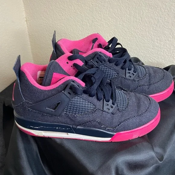 Jordan Retro 4 Denim - Picture 1 of 7